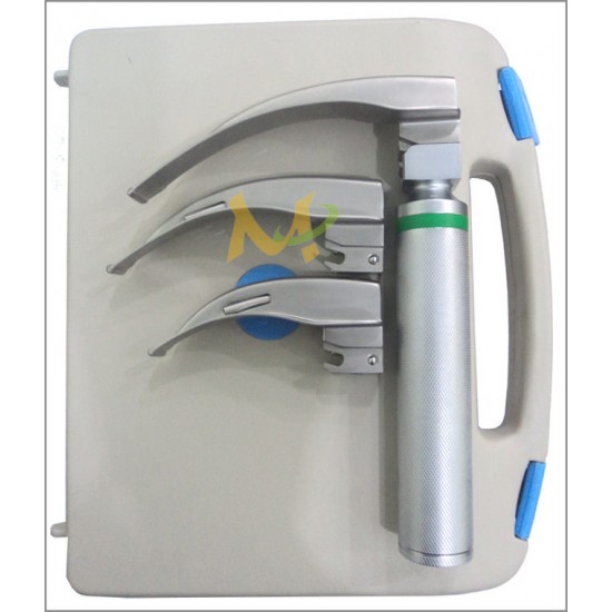 Fiber Optic McIntosh Laryngoscope Set