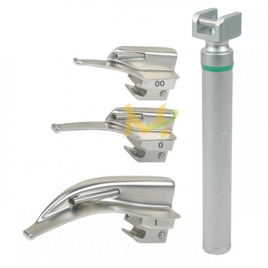 Fiber Optic McIntosh Laryngoscope Set