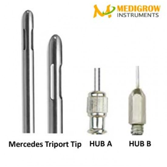 Mercedes Triport Holes Luer Lock Cannula