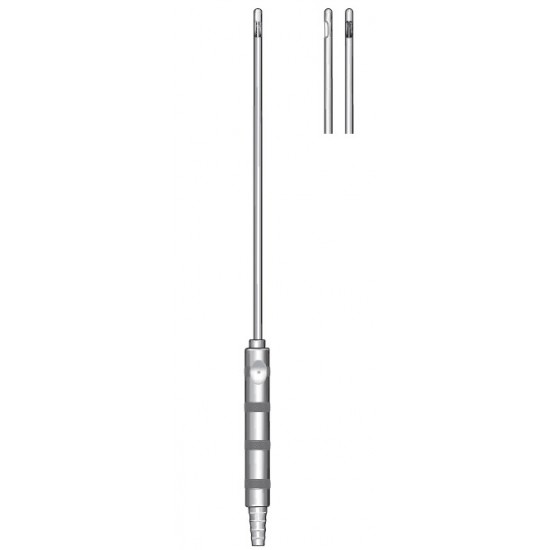 Two lateral holes Gasparoti cannula