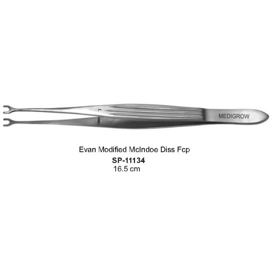 Evan Modified McIndoe Diss Forceps