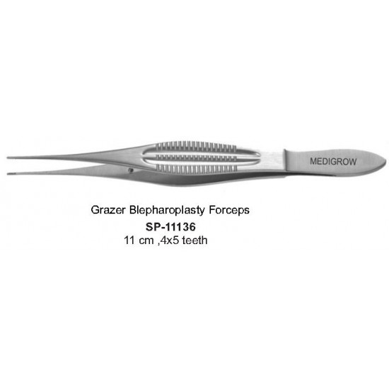 Grazer Blepharoplasty Forceps 