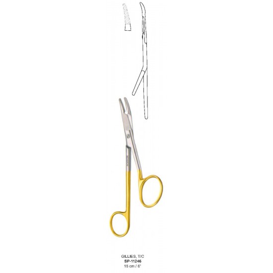 GILLIES T/C Needle Holder