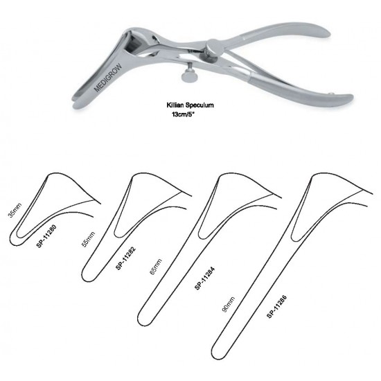 Killian Speculum Nasal Instruments 