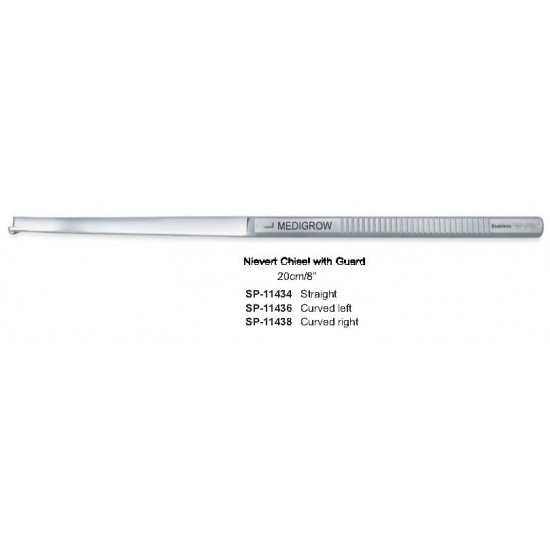 Nievert Chisel With Guard Straight 