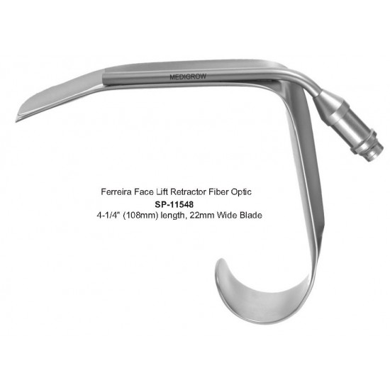 Ferreira Face Lift Retractor Fiber Optic