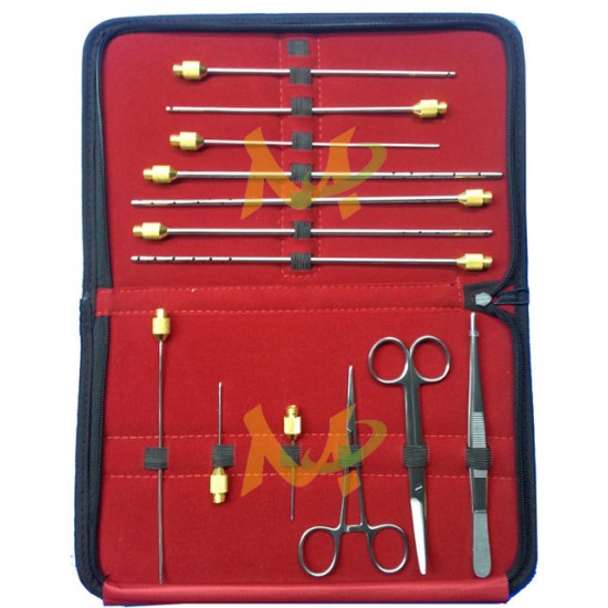 Luer lock cannulas set of 14 PCs